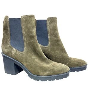 Vince Henderson Water Repellant Heeled Chelsea Boot 8.5M